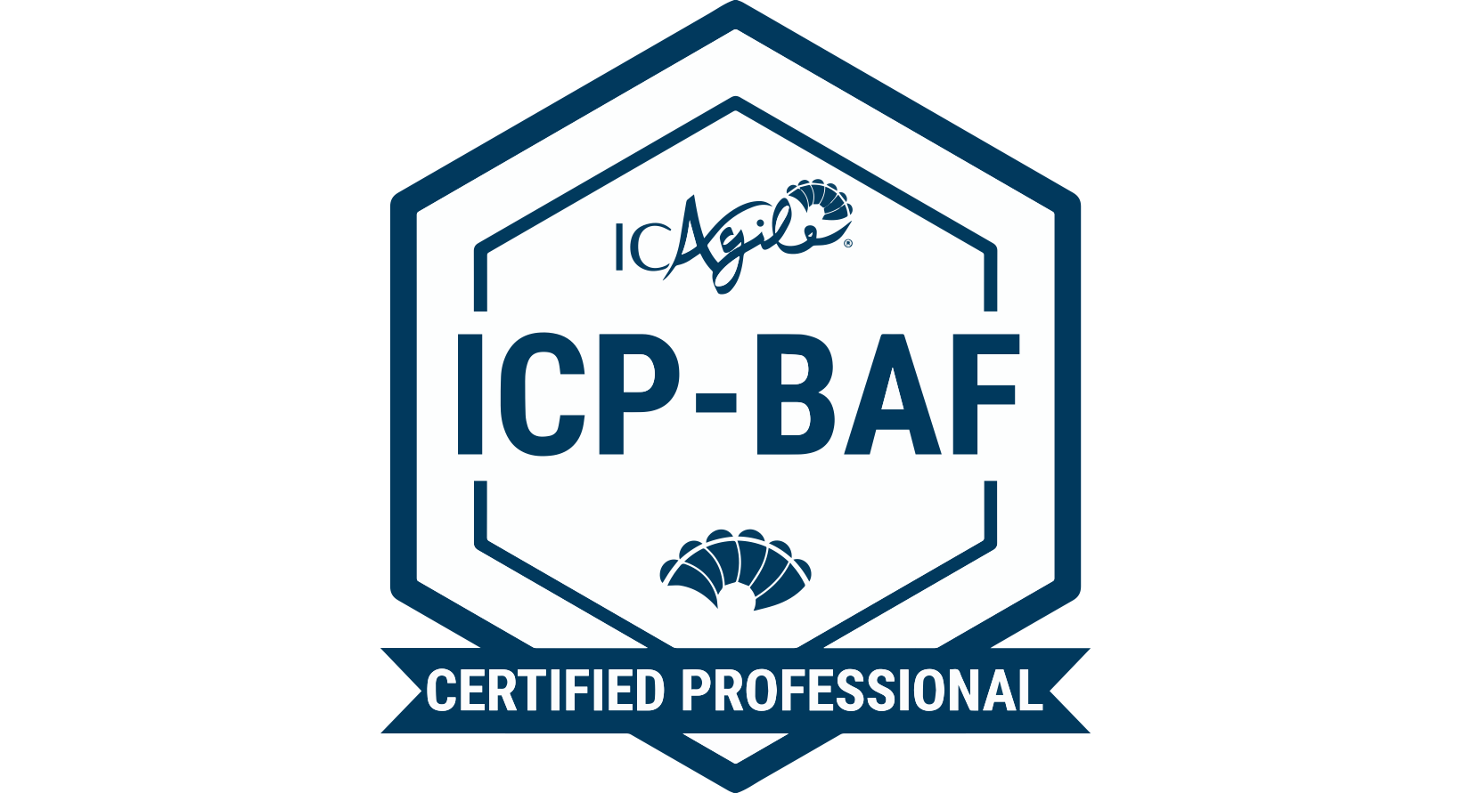 ICAgile ICP-BAF badge